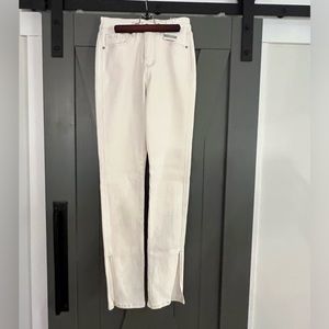 Mudpie cream color stretch jean